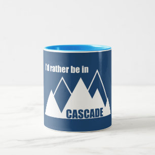 Ik Geloof Dat Ik Liever In Cascade Idaho Mountain Tweekleurige Koffiemok