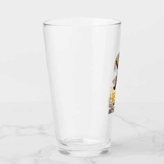 Ik geloof dat ik nog een bier zal hebben. glas (Rechts)