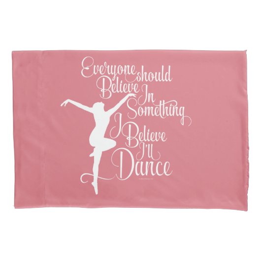 Ik geloof dat ik zal dansen kussensloop (Voorkant)