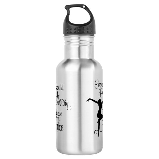 Ik geloof dat ik zal dansen waterfles  (Achterkant)