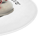 Ik geloof dat rendierbell snijraad snijplank (Hoek)