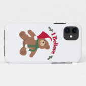 Ik geloof het! KerstTeddy Bear Case-Mate iPhone Case (Achterkant (horizontaal))