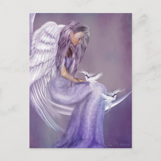 Ik geloof in Angels Briefkaart (Voorkant)