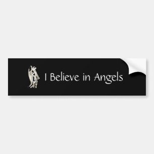 Ik geloof in Angels Bumpersticker