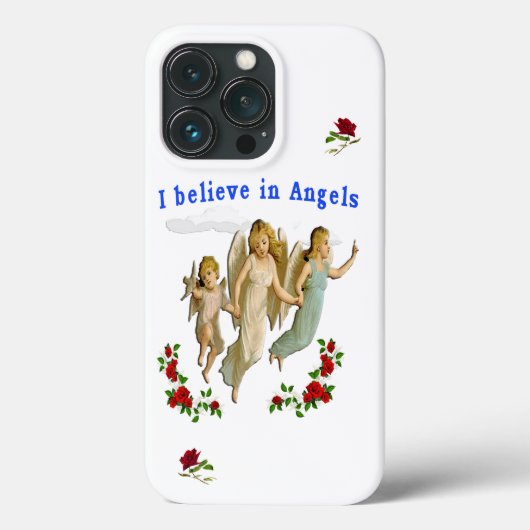 Ik geloof in Angels Case-Mate iPhone Case (Achterkant)