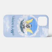 Ik geloof in Angels Case-Mate iPhone Case (Achterkant (horizontaal))