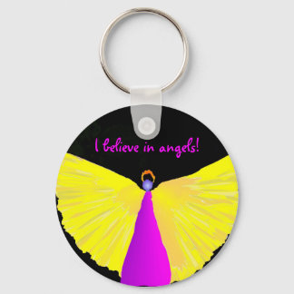 Ik geloof in Angels! Sleutelhanger