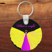 Ik geloof in Angels! Sleutelhanger (Voorkant)