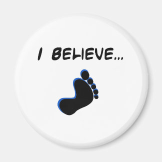 Ik geloof in Bigfoot Magneet