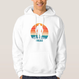Ik geloof in Bigfoot Mannen Hoodie