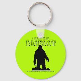 Ik geloof in bigfoot sleutelhanger
