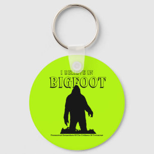 Ik geloof in bigfoot sleutelhanger
