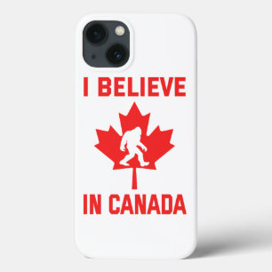 Ik geloof in Canada - Grappige Bigfoot iPhone 13 Hoesje