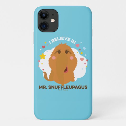 Ik geloof in de heer Snuffleupagus Case-Mate iPhone Case (Achterkant)