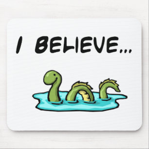 Ik geloof in de Loch Ness Monster Muismat