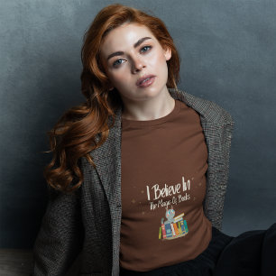 Ik geloof in de magie van boeken t-shirt