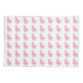 Ik geloof in de onzichtbare roze eenhoorn. kussensloop (Achterkant)