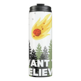 Ik geloof in een asteroïde Tumbler Thermosbeker