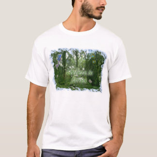 Ik geloof in feesten. t-shirt