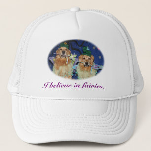 Ik geloof in golden retrieverfeeën trucker pet