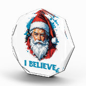 Ik geloof in het ontwerp van de Kerstman Graffiti- Fotoblokken (Rechts)