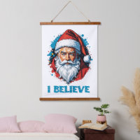Ik geloof in het ontwerp van de Kerstman Graffiti-