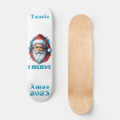 Ik geloof in het ontwerp van de Kerstman Graffiti- Skateboard (Voorkant)
