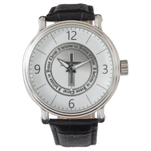Ik geloof in Jezus Christus Horloge