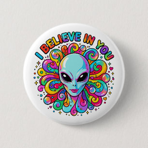 Ik Geloof In Jou Ronde Button 5,7 Cm