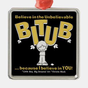 Ik geloof in JULLIE! Metalen Ornament