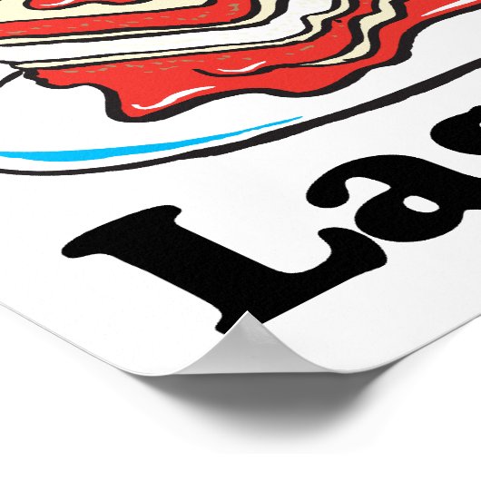 ik geloof in lasagna poster (Hoek)