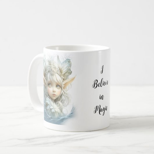 Ik geloof in Magic Fairy Mok (Voorkant links)