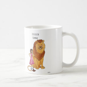 ik geloof in moed koffiemok