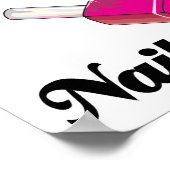 ik geloof in nagellak . poster (Hoek)