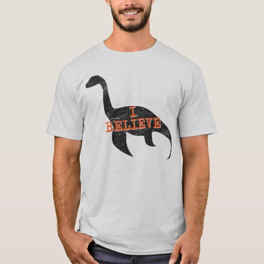 Ik geloof (in Nessie) T-shirt (Voorkant)