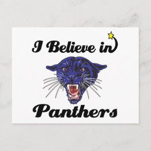 ik geloof in panthers briefkaart