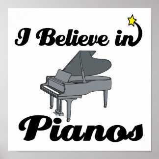 ik geloof in pianos poster