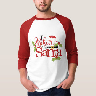 IK GELOOF IN SANTA CLAUS T-SHIRT