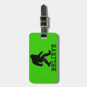 Ik geloof in Sasquatch Bagagelabel (Voorkant verticaal)