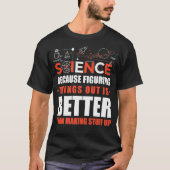 Ik geloof in Science Science Joke Premium T-shirt (Voorkant)