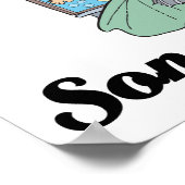 ik geloof in sonogrammen poster (Hoek)