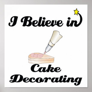 ik geloof in taart voor decoratie