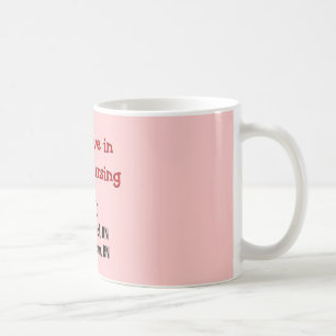 Ik geloof in TEAM Nursing-Hilarious Nurse Gifts Koffiemok