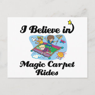 ik geloof in tovervloekeltjes briefkaart