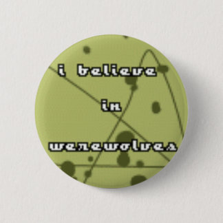 Ik geloof in weerwolven ronde button 5,7 cm