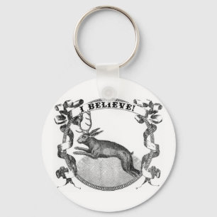 Ik geloof (Jackalope) Sleutelhanger