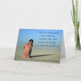 "Ik geloof je" Chronische Ziekte validatiekaart Kaart