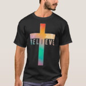 Ik geloof Jezus Christus. T-shirt (Voorkant)