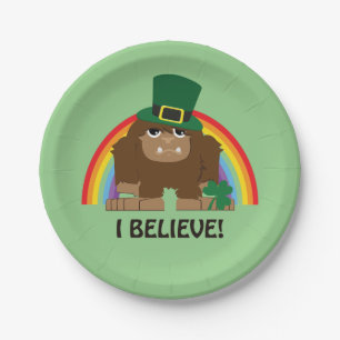 Ik geloof! Kabouter Bigfoot Papieren Bordje