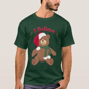 Ik Geloof! Kerst Teddybeer T-shirt
